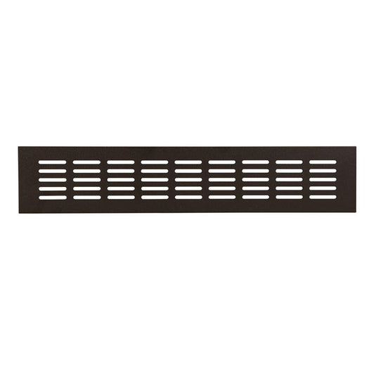 Renson 1059706 - ventilatiestrip 381 80 (400mm)ral 9005 structuur zwart | 2 stuks