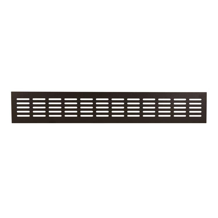 Afbeelding laden in galerijviewer, Renson 1059707 - ventilatiestrip 381 80 (500mm)ral 9005 structuur zwart | 2 stuks
