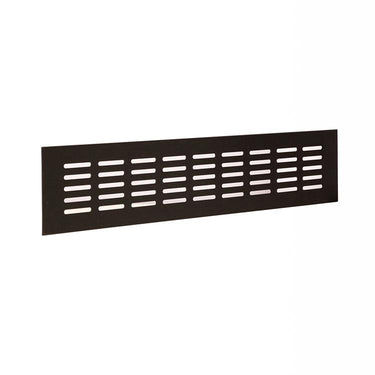 Renson 1059704 - ventilatiestrip 381 80 (400mm)ral 9005 structuur zwart | 4 stuks