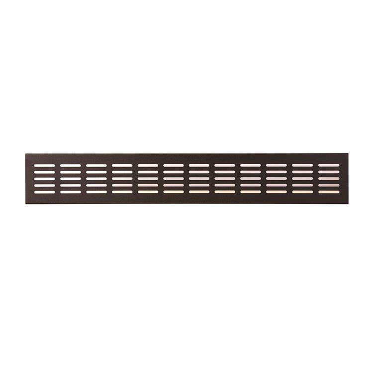 Afbeelding laden in galerijviewer, Renson 1059705 - ventilatiestrip 381 80 (500mm)ral 9005 structuur zwart | 4 stuks

