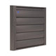 Renson 1062418 - vrac opbouw dampkaprooster alu433 (210x210) structuur 7016 | 2 stuks
