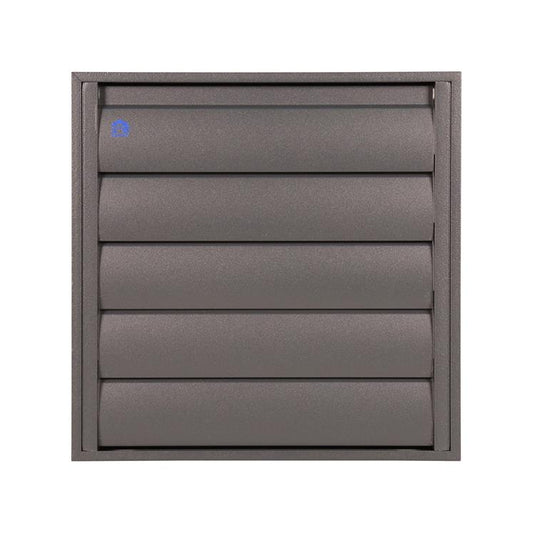 Renson 1062418 - vrac opbouw dampkaprooster alu433 (210x210) structuur 7016 | 2 stuks