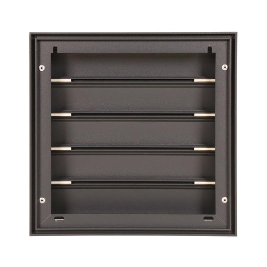 Renson 1062418 - vrac opbouw dampkaprooster alu433 (210x210) structuur 7016 | 2 stuks