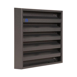Renson 1062413 - vrac opbouw muurrooster alu 431 (165x165) structuur 7016 | 2 stuks