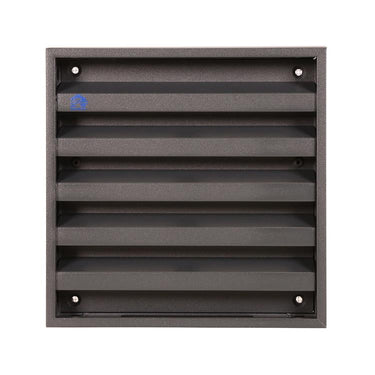 Renson 1062413 - vrac opbouw muurrooster alu 431 (165x165) structuur 7016 | 2 stuks