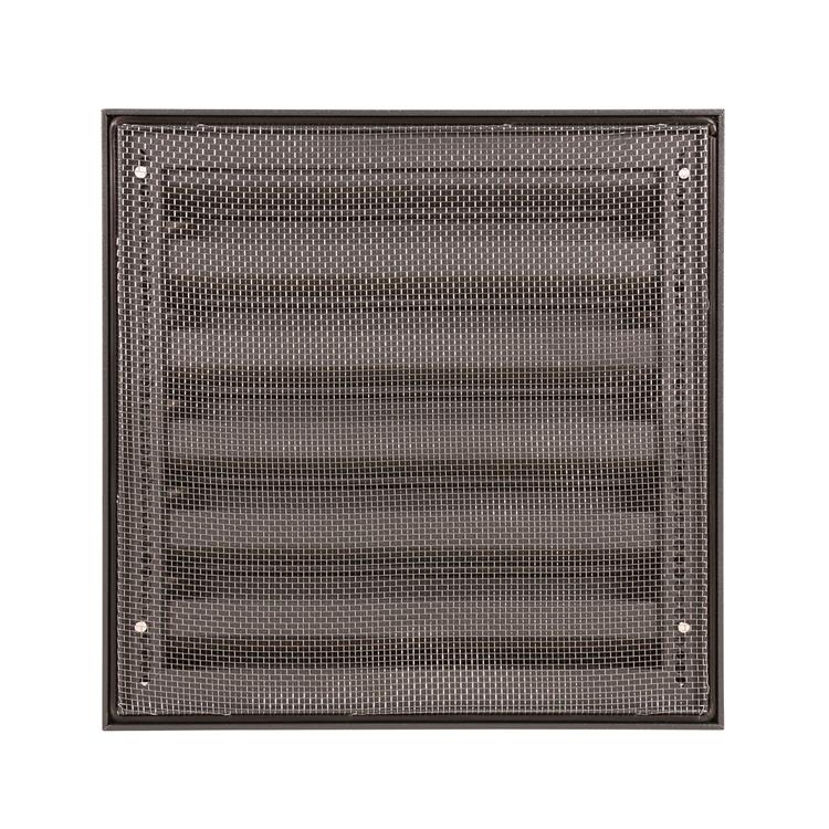 Afbeelding laden in galerijviewer, Renson 1062414 - vrac opbouw muurrooster alu 431 (225x225) structuur 7016 | 2 stuks

