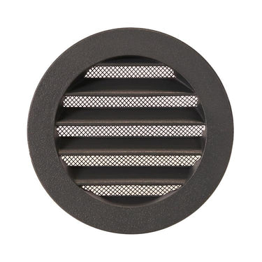 Renson 1062419 - inbouw ronde rooster alu 434r (dia 100) structuur 7016 | 10 stuks