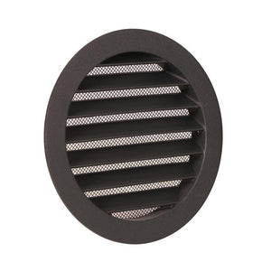 Renson 1062420 - inbouw ronde rooster alu 434r (dia 125) structuur 7016 | 10 stuks