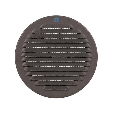 Renson 1062425 - inb.schoepenrooster rond alu 435r (dia 150) structuur 7016 | 5 stuks
