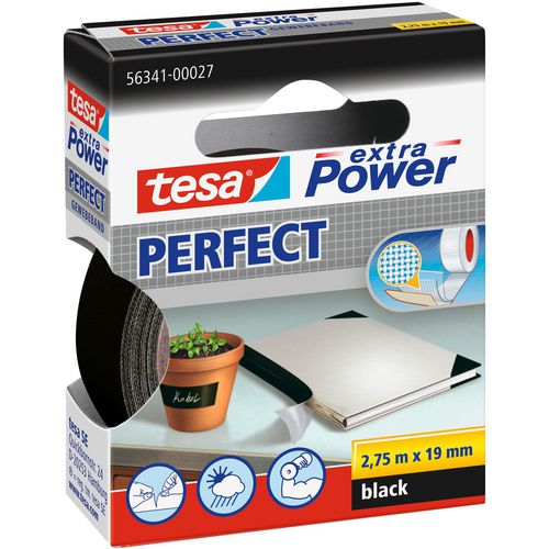 Load image into Gallery viewer, Tesa textieltape extra power perfect zwart
