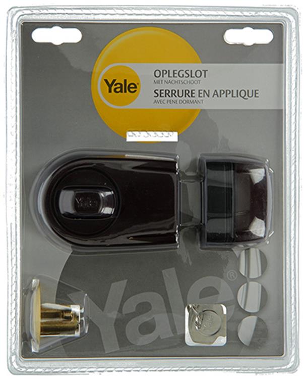 Chargez l'image dans la visionneuse de la galerie, Yale 1019121 - oplegslot rim lock bruin | 1 stuks
