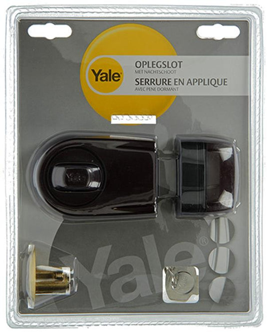 Yale 1019121 - oplegslot rim lock bruin | 1 stuks