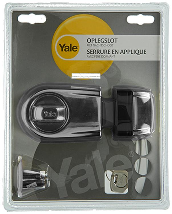 Chargez l'image dans la visionneuse de la galerie, Yale 1019108 - oplegslot rim lock mat vernikkeld | 1 stuks
