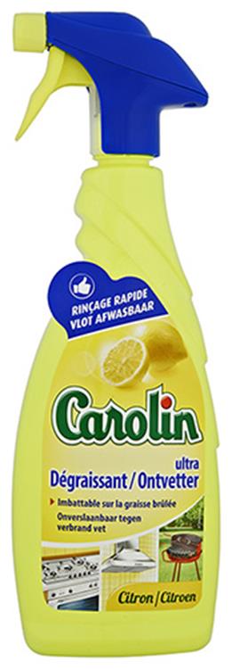 Cargue la imagen en el visor de la galería, Carolin 1053965 - ontvetter spray lemon 650 ml | 6 stuks
