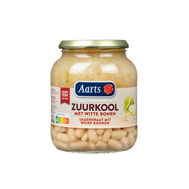 Aarts zuurkool witte bonen glas (6x 720ml)