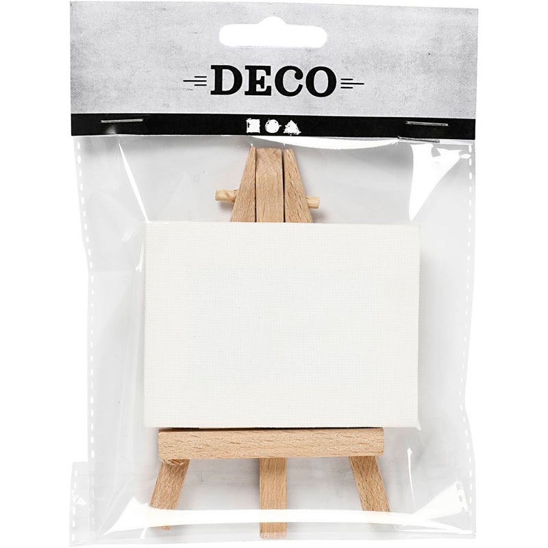 Afbeelding laden in galerijviewer, Creativ company https: www.cchobby.nl gespannen-canvas-afm-8x6x1-cm-wit-1-stuk
