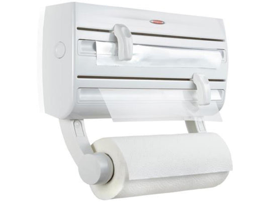 Leifheit rollenhouder parat f2 comfortline â€“ wandmodel voor keukenrol alluminium- en vershoudffolie