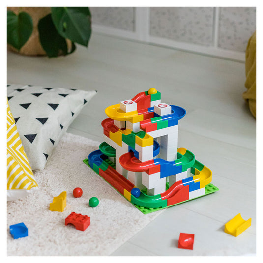 Hubelino knikkerbaan basisset - 123dlg.