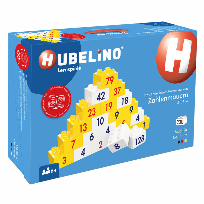 Load image into Gallery viewer, Hubelino getallen piramide prof. kortenkamp's leerblokken, 230dlg.
