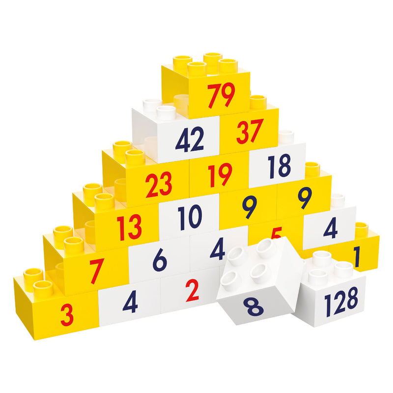 Load image into Gallery viewer, Hubelino getallen piramide prof. kortenkamp's leerblokken, 230dlg.
