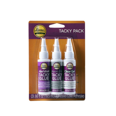 Aleene's • specialty tacky glue trial pack 3pcs
