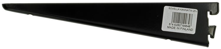 Cargue la imagen en el visor de la galería, Sovella 1013160 - dubbele drager zwart .25 cm | 20 stuks
