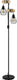 Eglo townshend 5 vloerlamp - e27 - 166,5 cm - zwart bruin - fsc hout