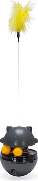 Beeztees wibol - kattenspeelgoed - interactief - plastic - 10x10x42cm