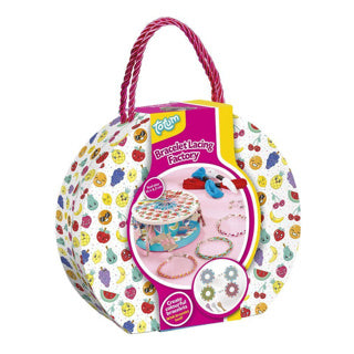 Load image into Gallery viewer, Armbandjes maken weven hobbydoos 12 x 6,5 cm totum | 3 stuks
