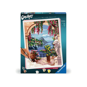 Ravensburger schilderen op nummer set - lago maggiore kunstpakket.