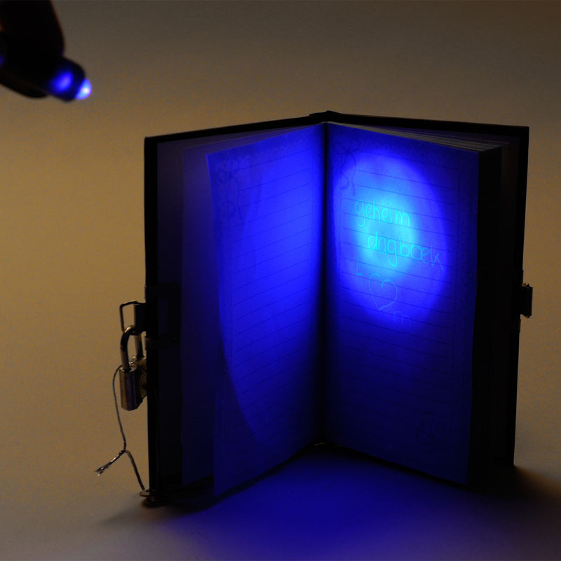 Load image into Gallery viewer, Geheim Logboek met Geheimschrift Pen
