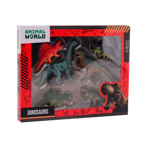 Chargez l'image dans la visionneuse de la galerie, Johntoy dinosaurussen giftbox, 6st.
