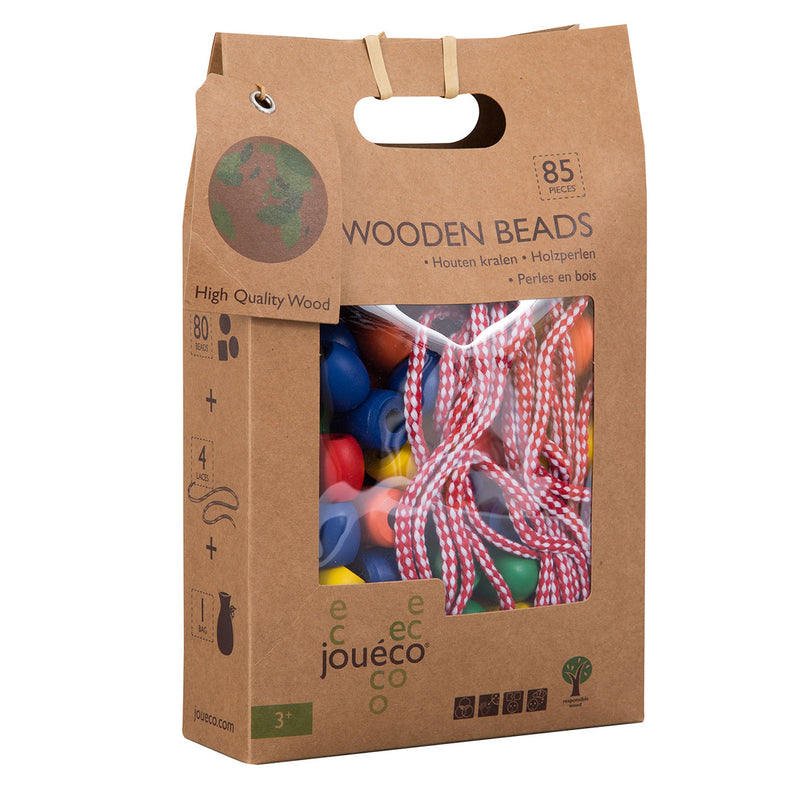 Load image into Gallery viewer, Jouéco houten rijgkralen
