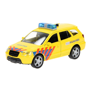 Johntoy super cars die-cast hulpdiensten - ambulance