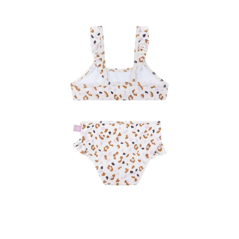 Load image into Gallery viewer, Leopard | kaki meisjes uv bikini
