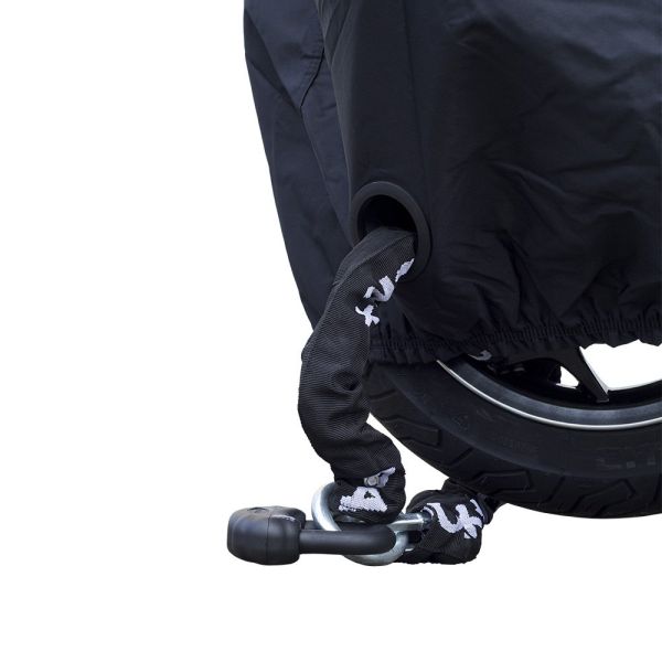 Load image into Gallery viewer, Ds covers motorhoes alfa 3w zonder ruimte voor topkoffer - zwart
