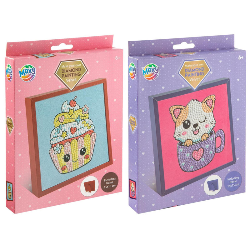 Chargez l'image dans la visionneuse de la galerie, Moxy diamond painting velvet inclusief frame
