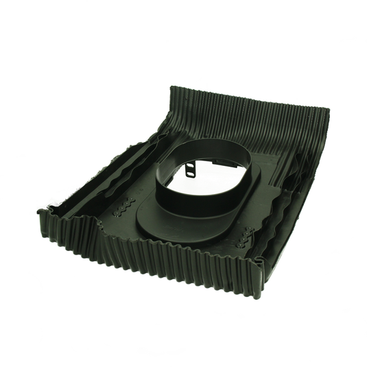 Renson 1067691 - dakdoorvoor design (zwart) zwart | 1 stuks