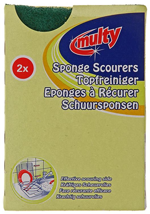 Multy 1002225 - 2handgreepsch.spons | 15 stuks