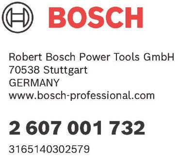 Bosch accessoires bit extra-hard hex 3, 49 mm 3st - 2607001732