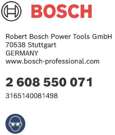 Load image into Gallery viewer, Bosch accessoires dopsleutels 50 x 13 mm, m 8 1st - 2608550071
