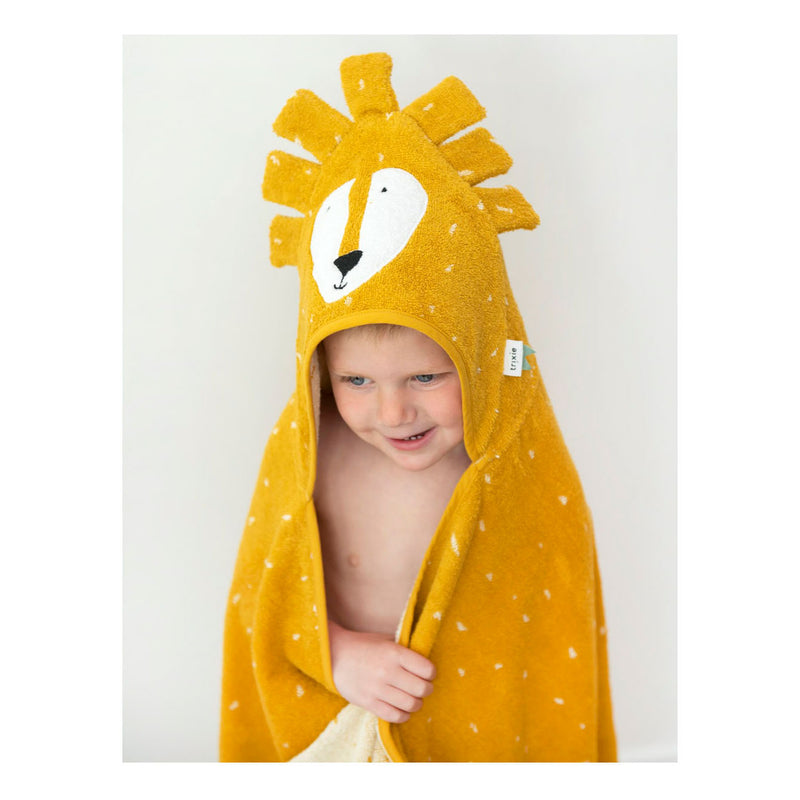 Load image into Gallery viewer, Trixie badcape - mr. lion, 75x75cm
