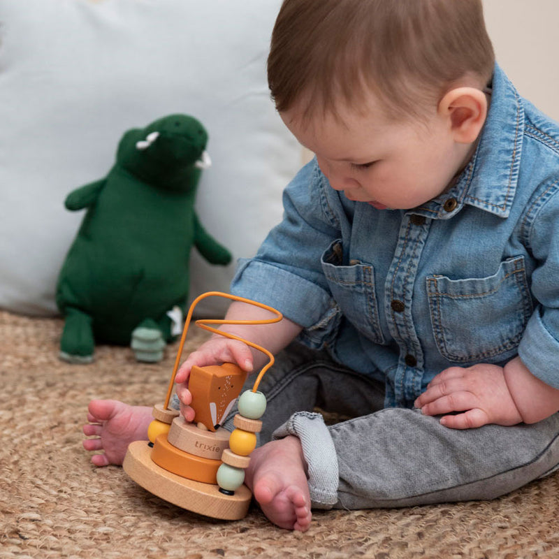 Load image into Gallery viewer, Trixie Houten Motoriekspiraal Mr. Fox
