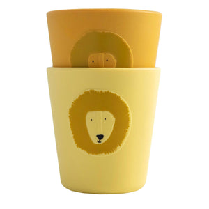 Trixie silicone beker - mr. lion, 2st.