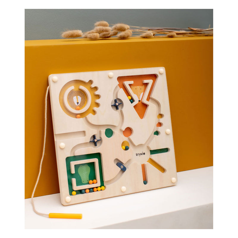 Load image into Gallery viewer, Trixie houten magnetische doolhof
