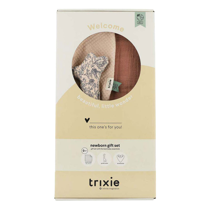 Load image into Gallery viewer, Trixie newborn geschenkdoos m - lovely leaves
