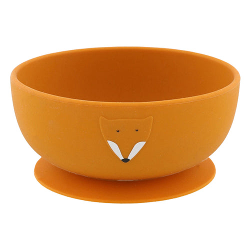 Trixie siliconen kom met zuignap - mr. fox