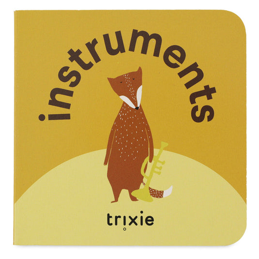Trixie kleine bibliotheek - kleding, fruit, voertuigen, instrumenten