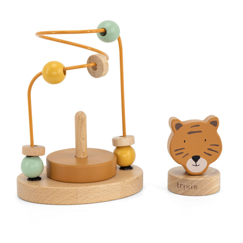 Load image into Gallery viewer, Trixie houten motoriekspiraal - mr. tiger
