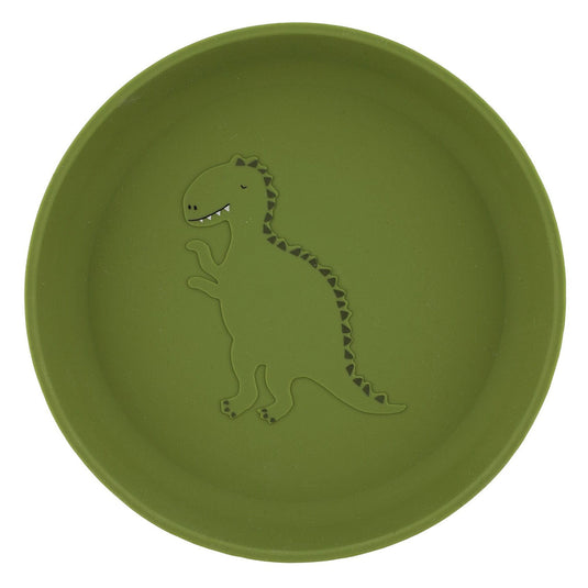 Trixie siliconen bord - mr. dino
